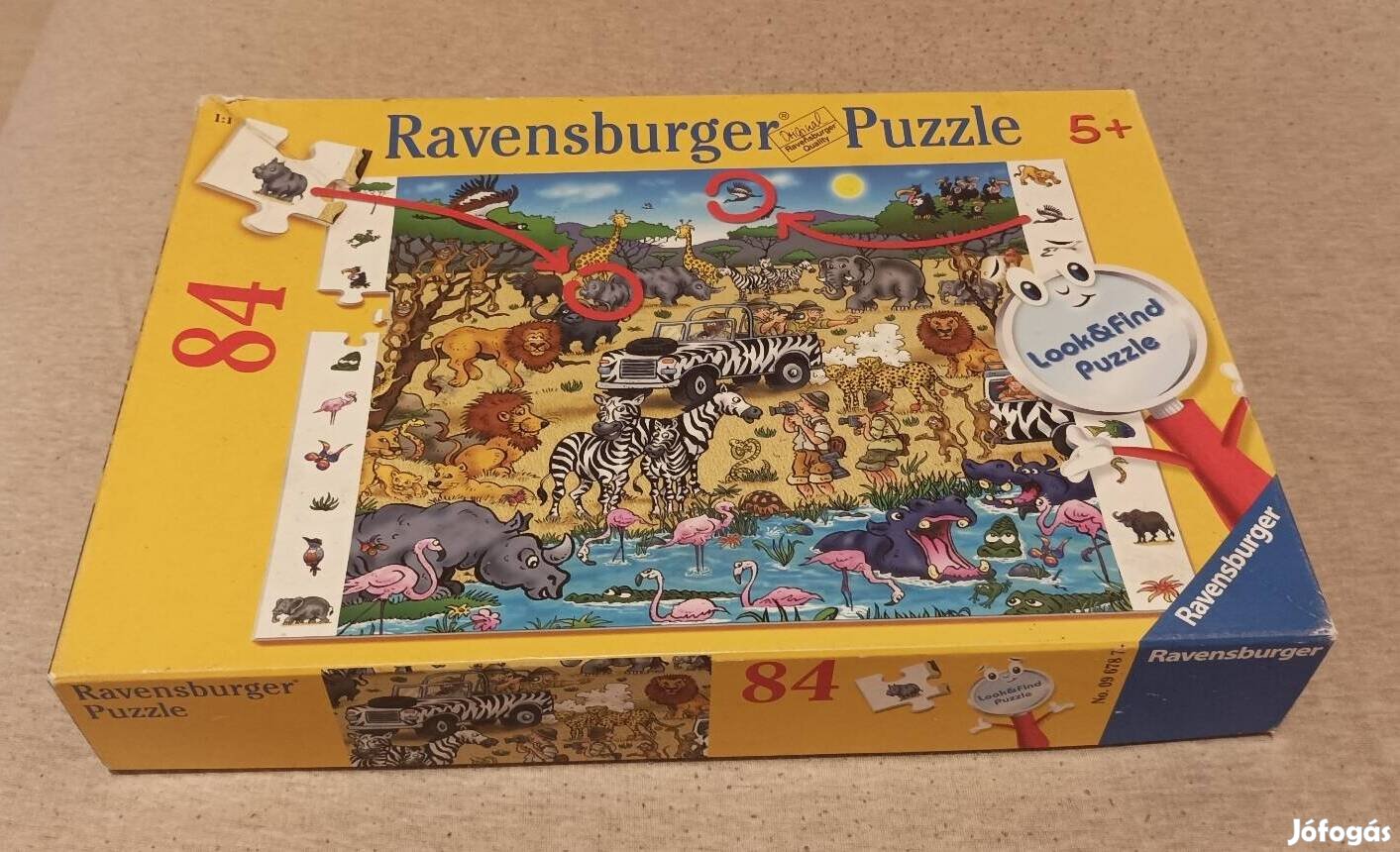 Ravensburger puzzle 84darabos