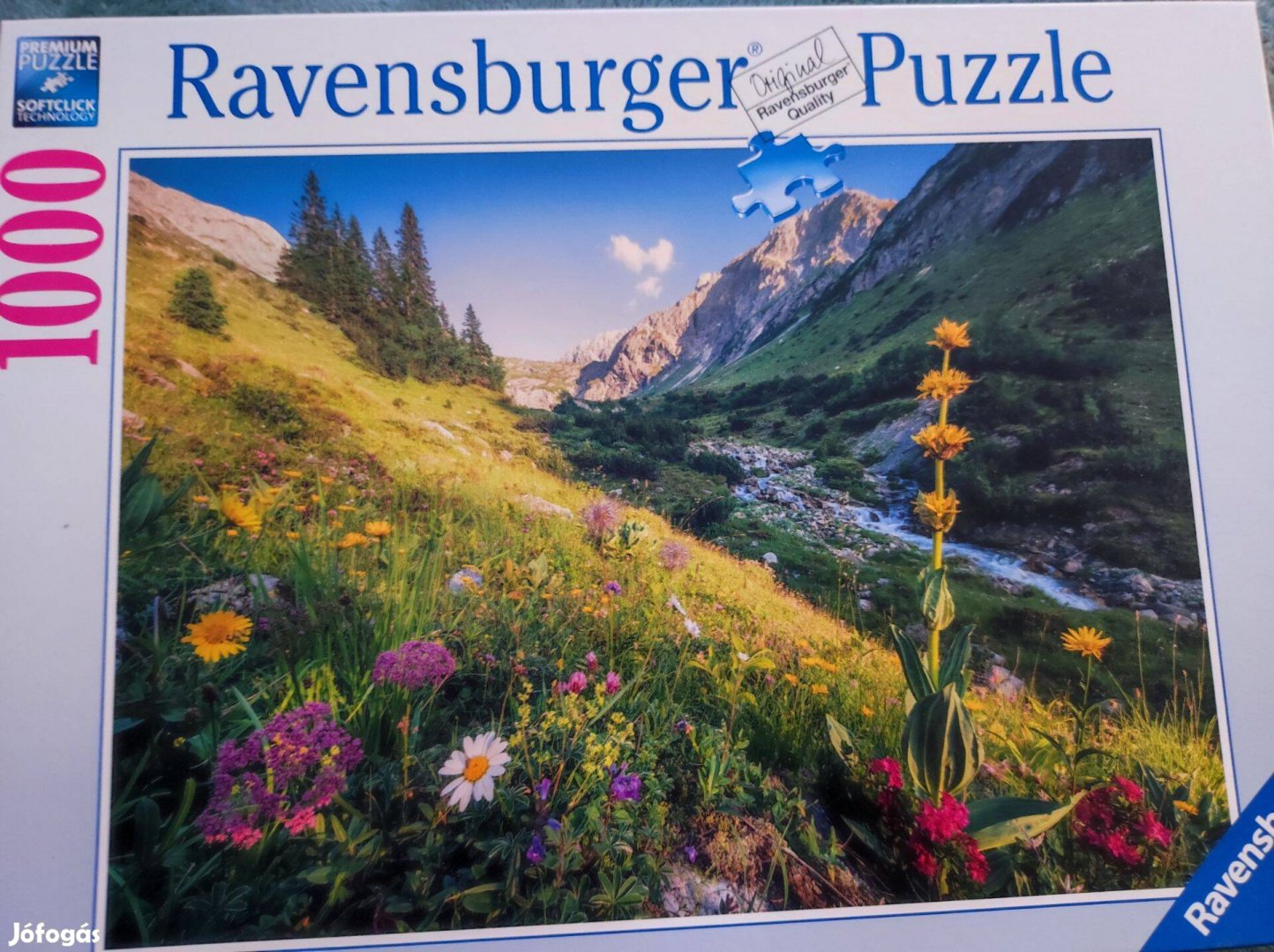 Ravensburger puzzle - alpesi tájkép