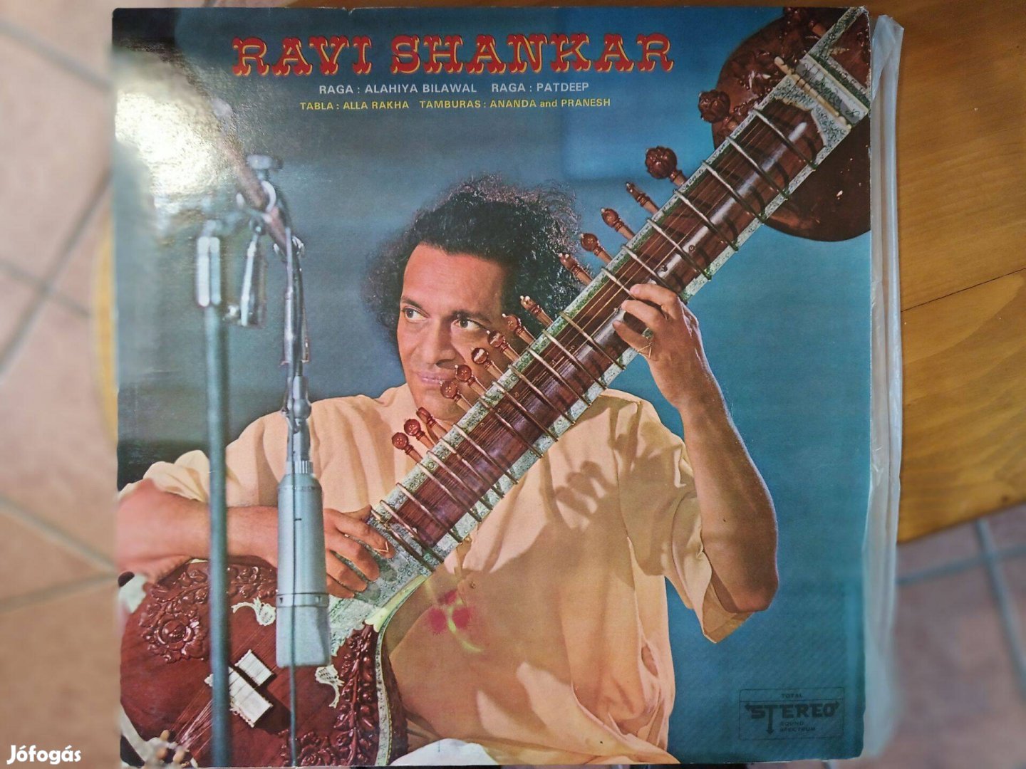 Ravi Shankar bakelit hanglemez eladó