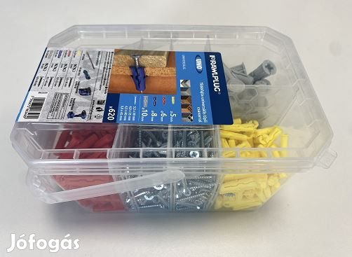 Rawlplug SLL11 Unomix univerzális műanyag tipli szett (620db/doboz)