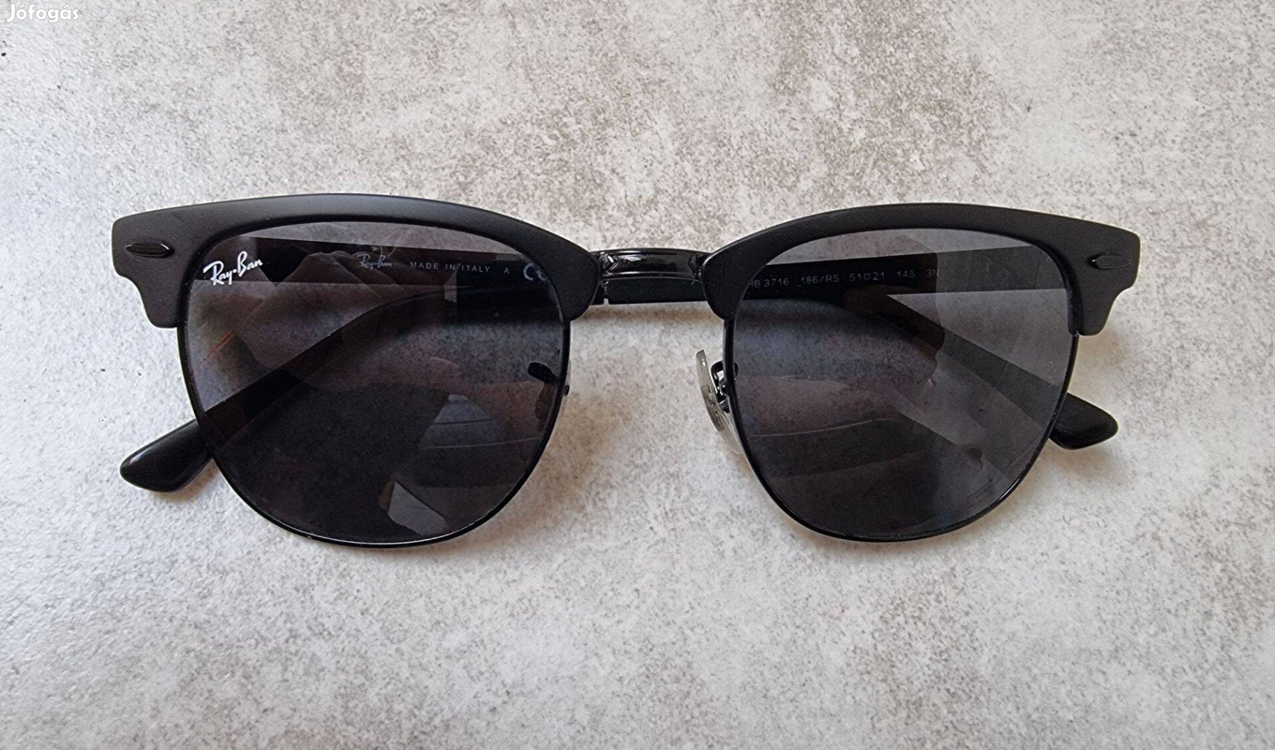 Ray-Ban Clubmaster Metal RB3716 186R5 Napszemüveg