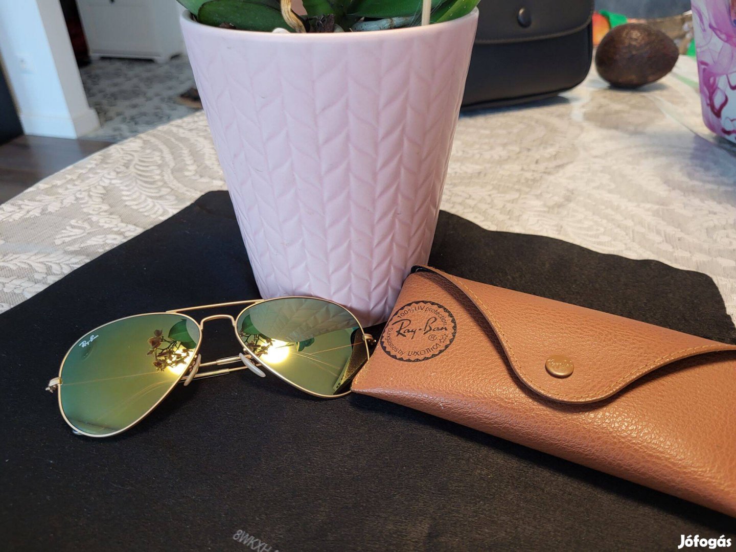 Ray-Ban RB3025 Matte gold 112/93 Large Metal /Aviator Napszemüveg