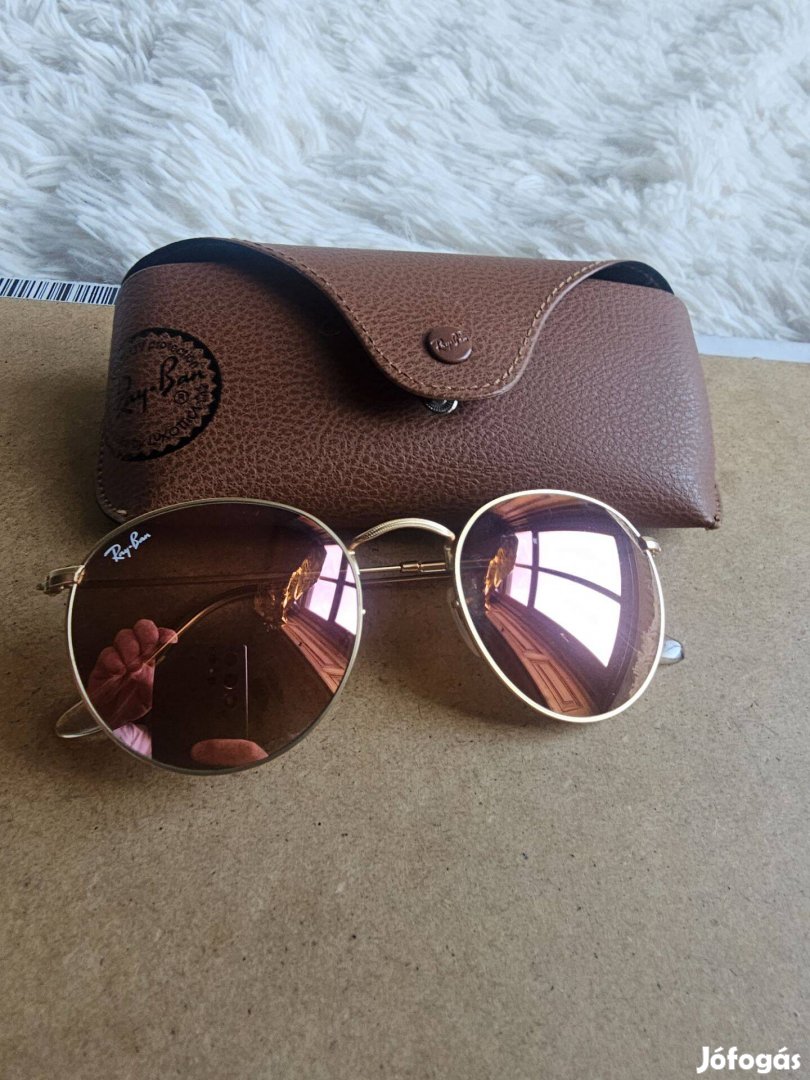 Ray-Ban Round RB3447 112/z2 napszemüveg új gyári tokjában 53as lencse