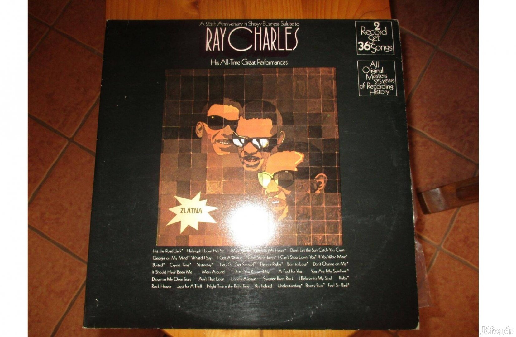 Ray Charles His all time great performances dupla LP hanglemez eladó