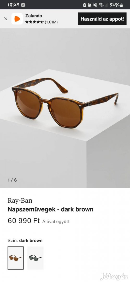 Ray ban napszemüveg női RB 4306