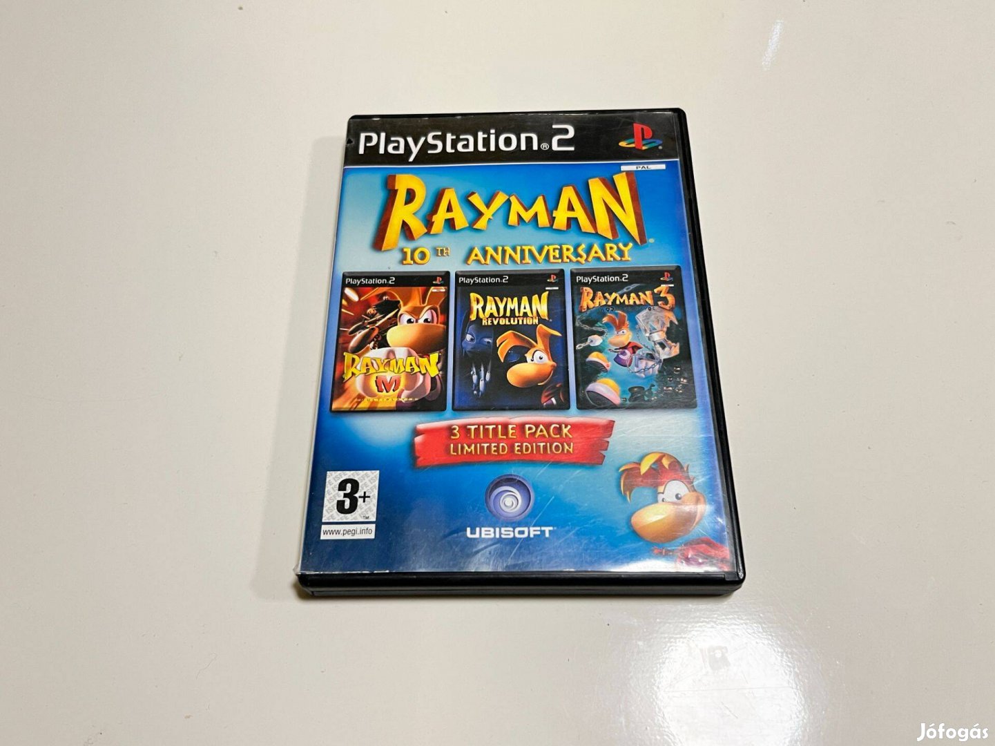 Rayman 10th Anniversary (3 játék) Playstation 2 PS2 játék