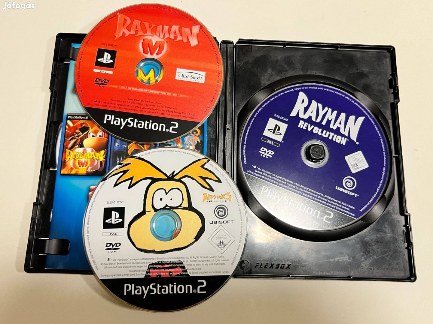 Rayman 10th Anniversary (3 játék) playstation 2 PS2 játék