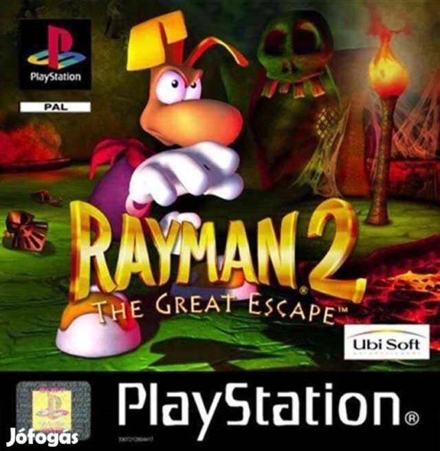 Rayman 2 The Great Escape, Boxed eredeti Playstation 1 játék