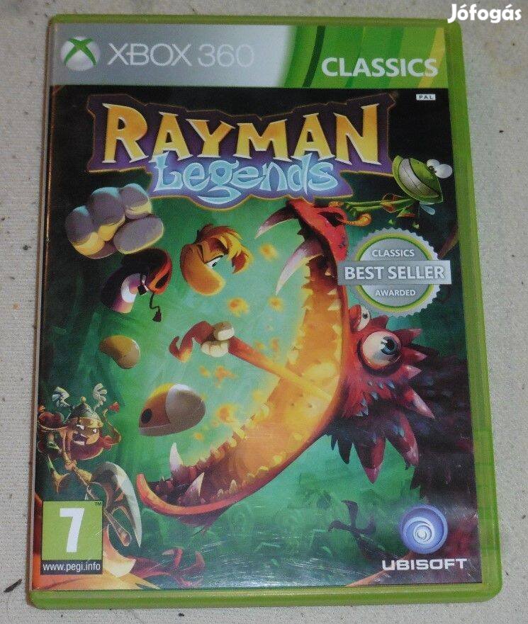 Rayman Legends (Mászkálós) Gyári Xbox 360, Xbox ONE, Series X Játék