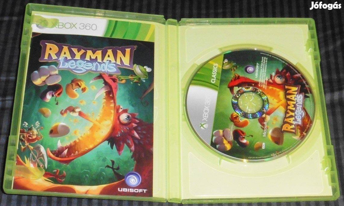 Rayman Legends - eredeti xbox360/ONE játéklemez