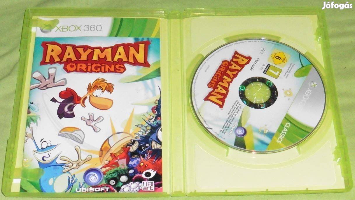 Rayman Origins - eredeti xbox360/ONE játéklemez