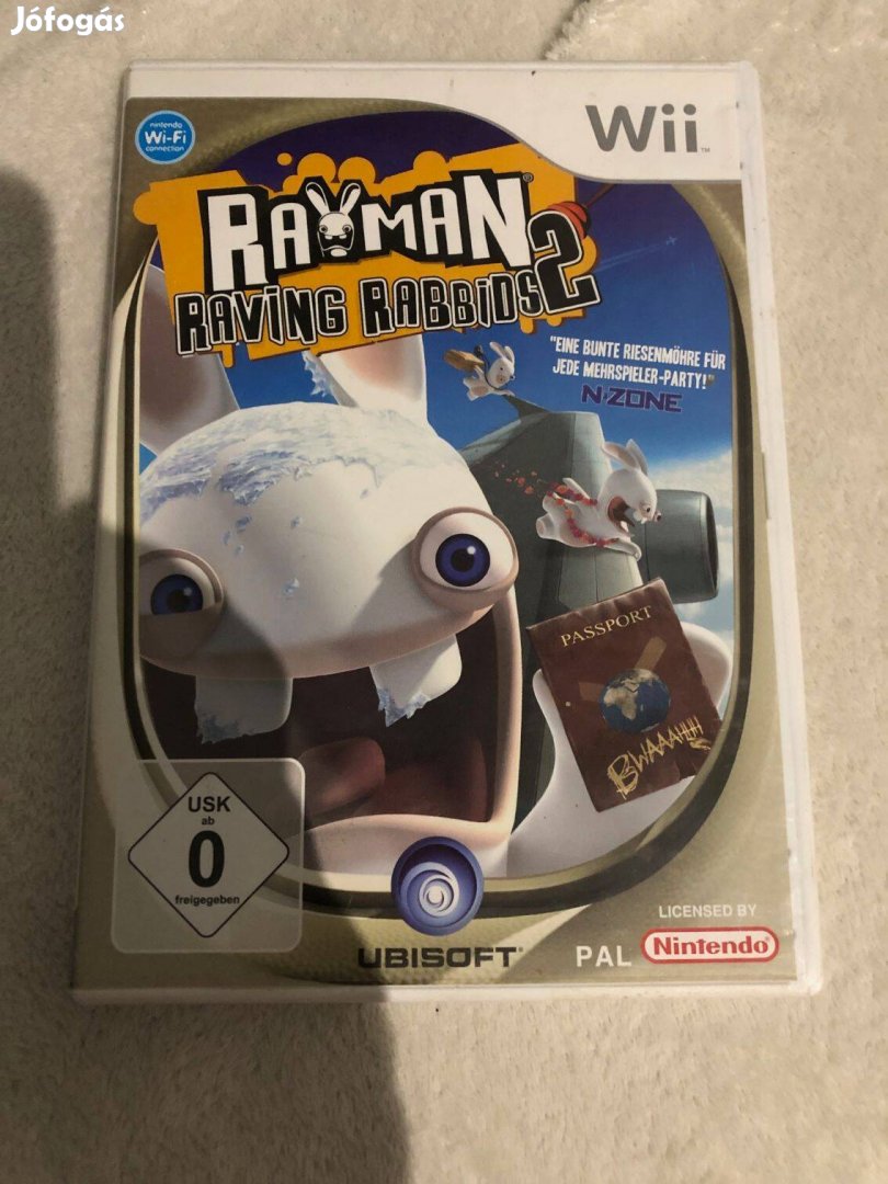 Rayman Raving Rabbids 2 Nintendo Wii játék