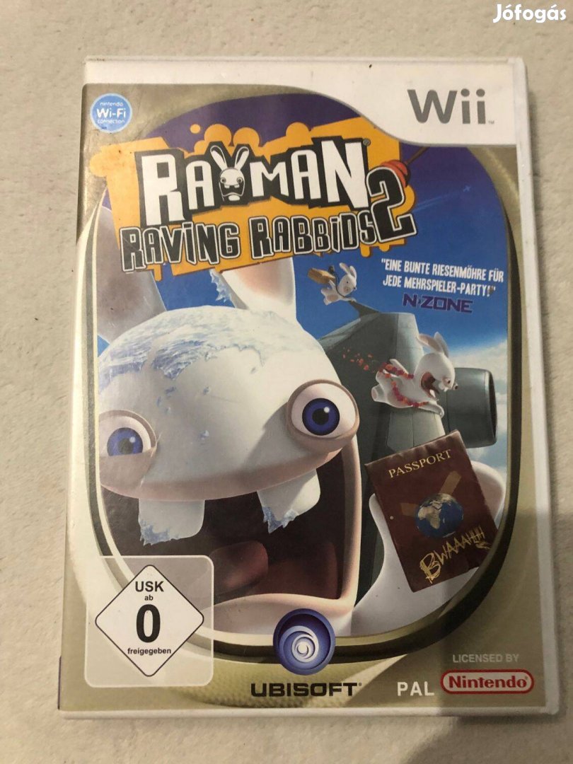 Rayman Raving Rabbids 2 Nintendo Wii játék