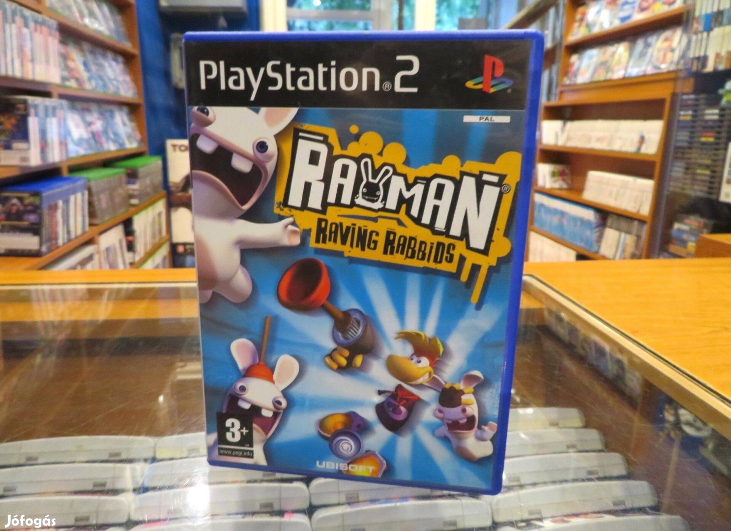 Rayman Raving Rabbids Playstation 2 / PS2 játék