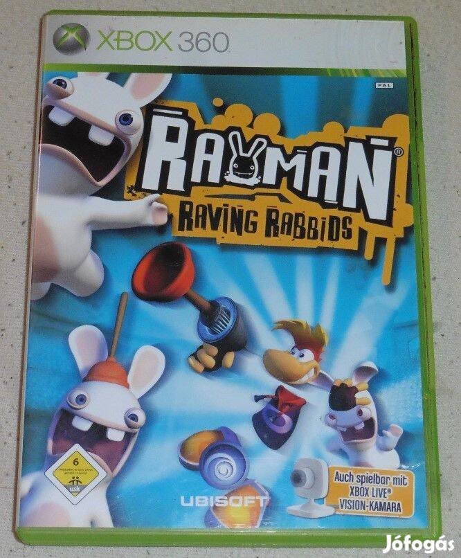 Rayman Raving Rabbids (Mászkálós Gyári Xbox 360 Xbox ONE Seres X Játék
