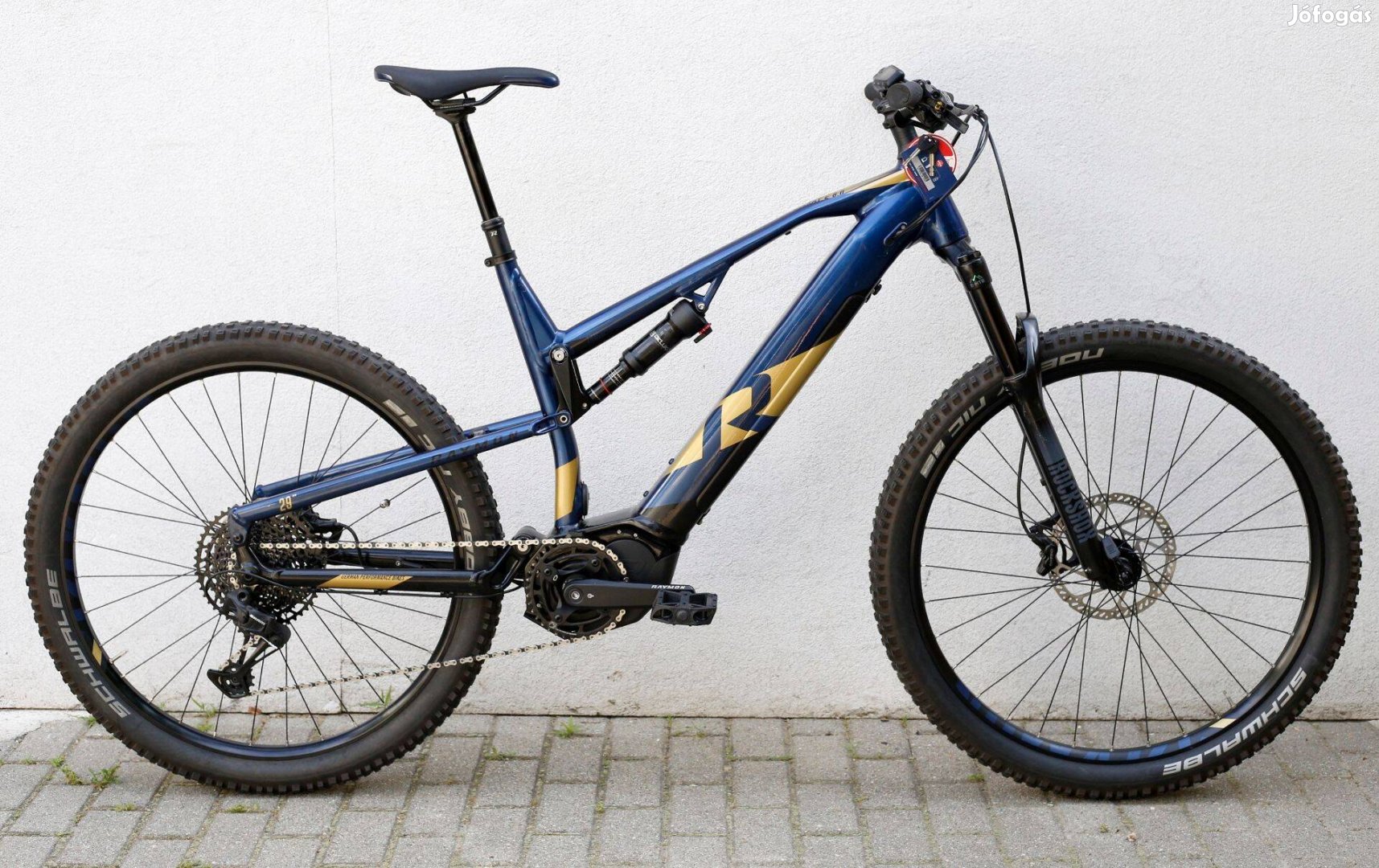 Raymon Fullray E 8.0 29" Fully emtb kerékpár, 630Wh, Sram 1x12