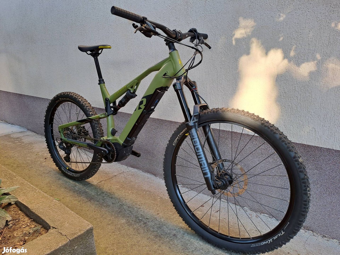 Raymon Trailray fully össztelós ebike elektromos kerékpár