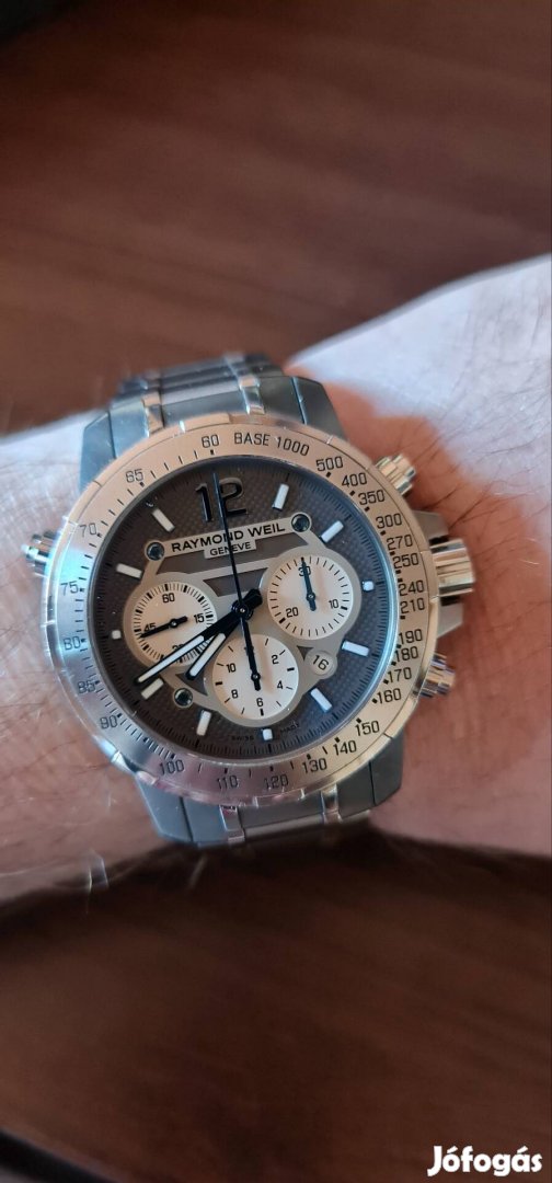 Raymond Weil Nabucco titán chronograph automata óra!