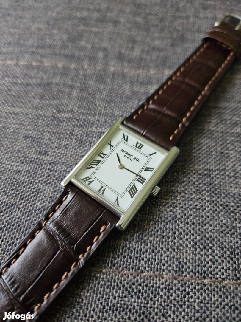 Raymond Weil Tradition 5768 svájci karóra, Cartier Tank stílusú