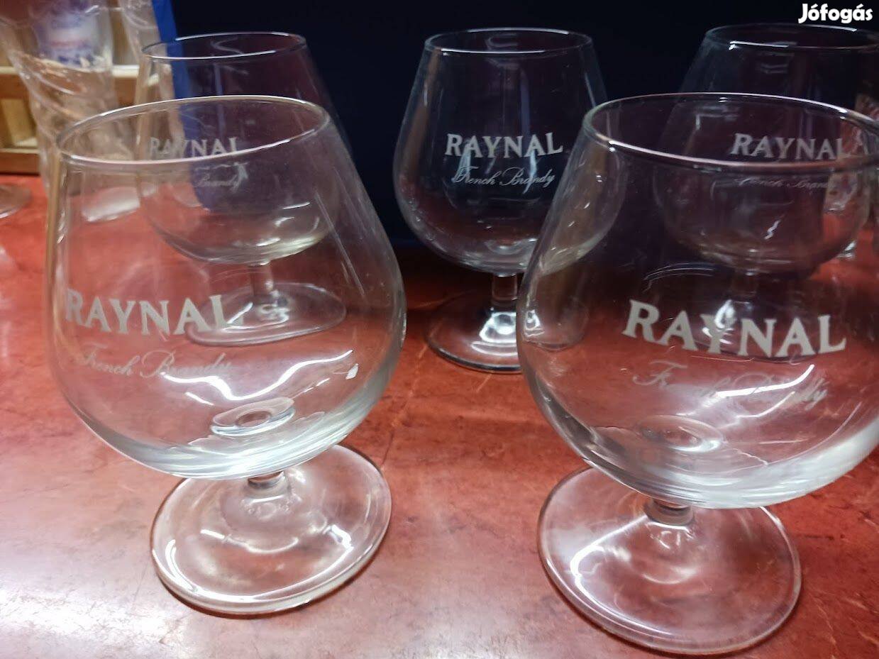 Raynal French Brandy 5db talpas pohár