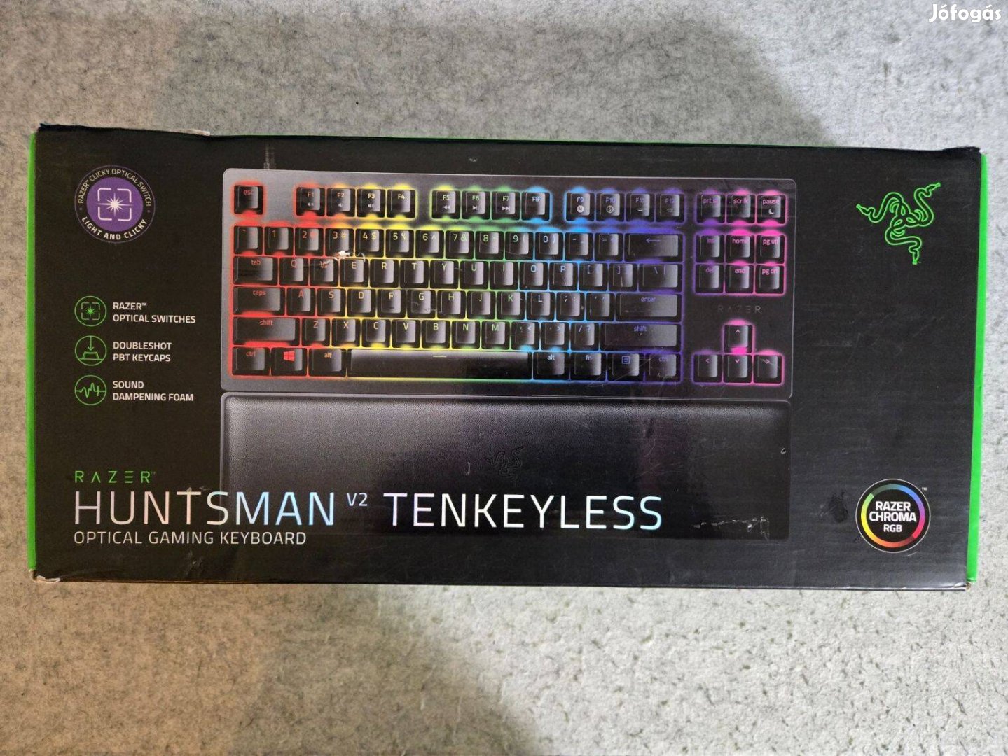 Razer Huntsman V2 Tenkeyless / Új / EU / Számla + Garancia