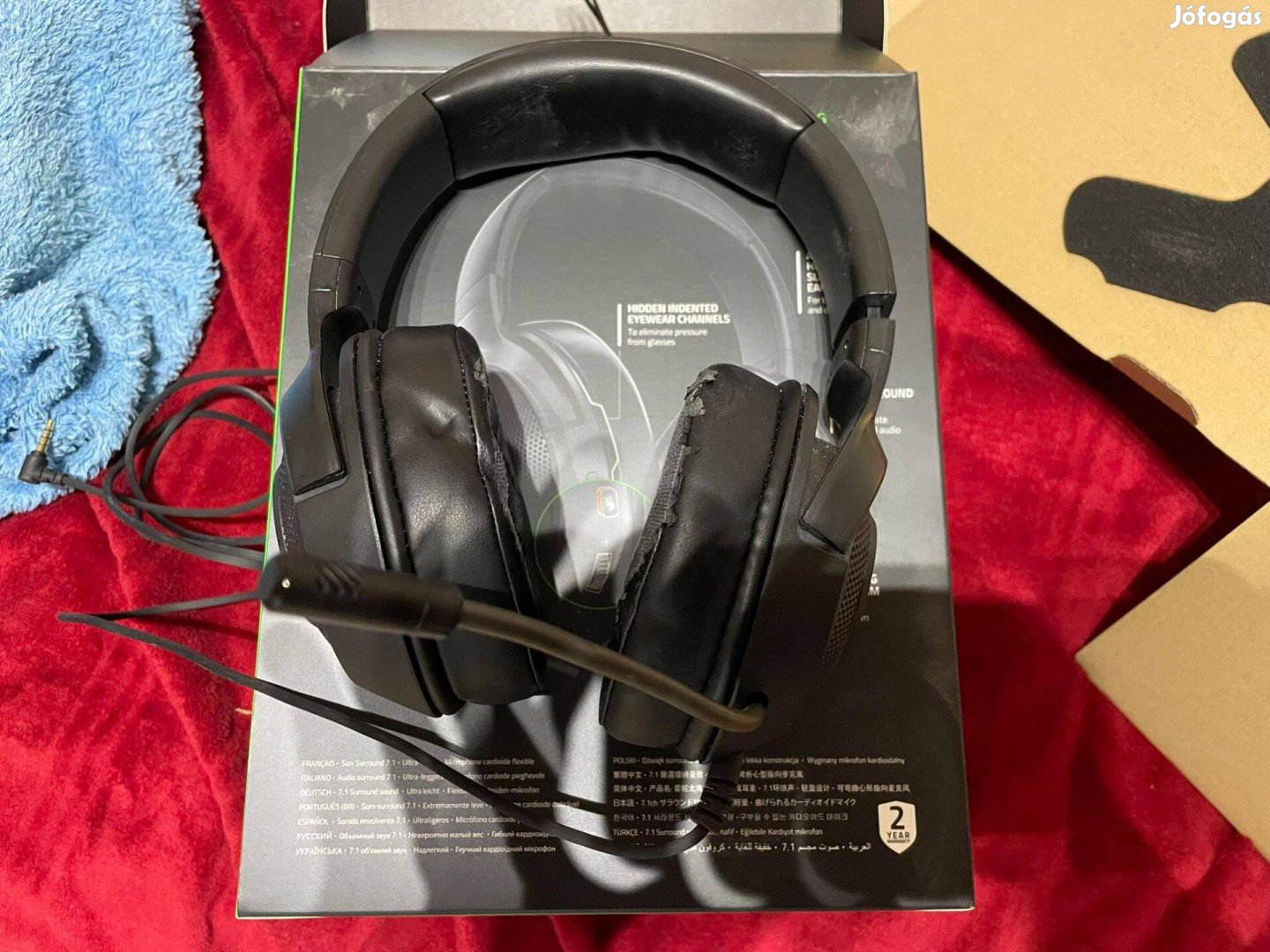 Razer Kraken X fejhallgató