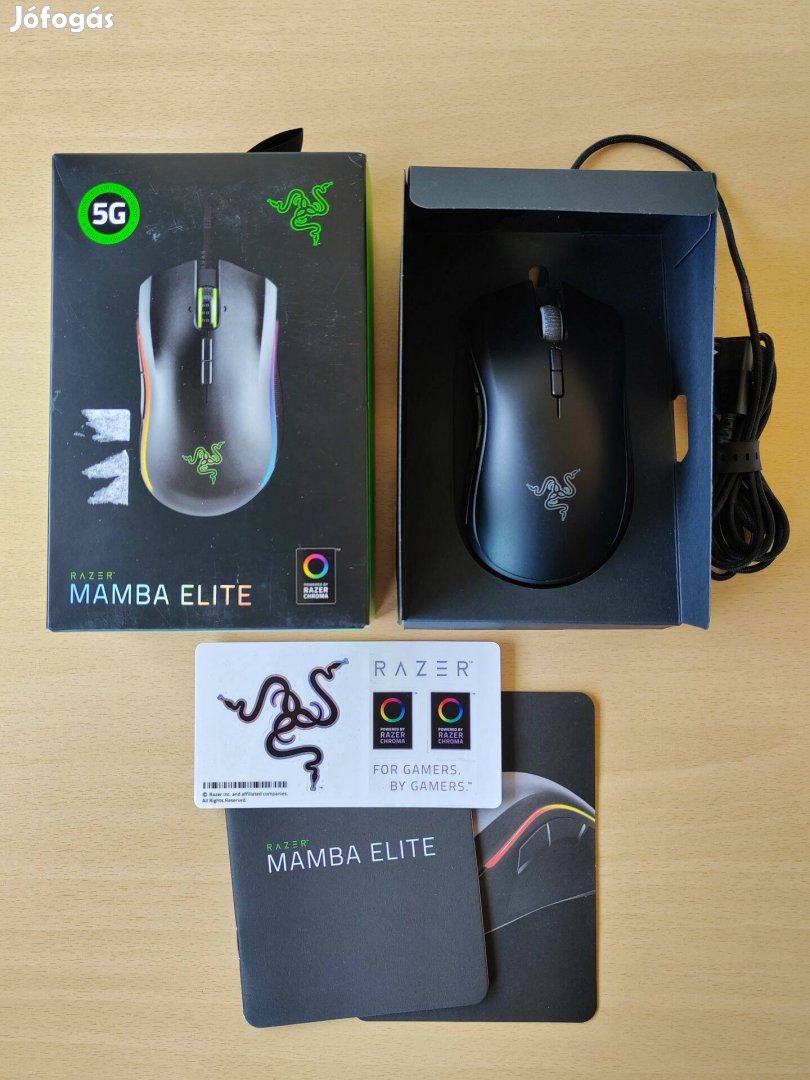 Razer Mamba Elite, vezetékes egér (RZ01-02560100-R3M1)