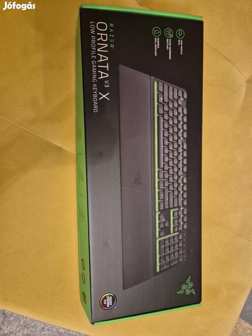 Razer Ornata v3 X billentyűzet, 2026 februárig jótállással, angol