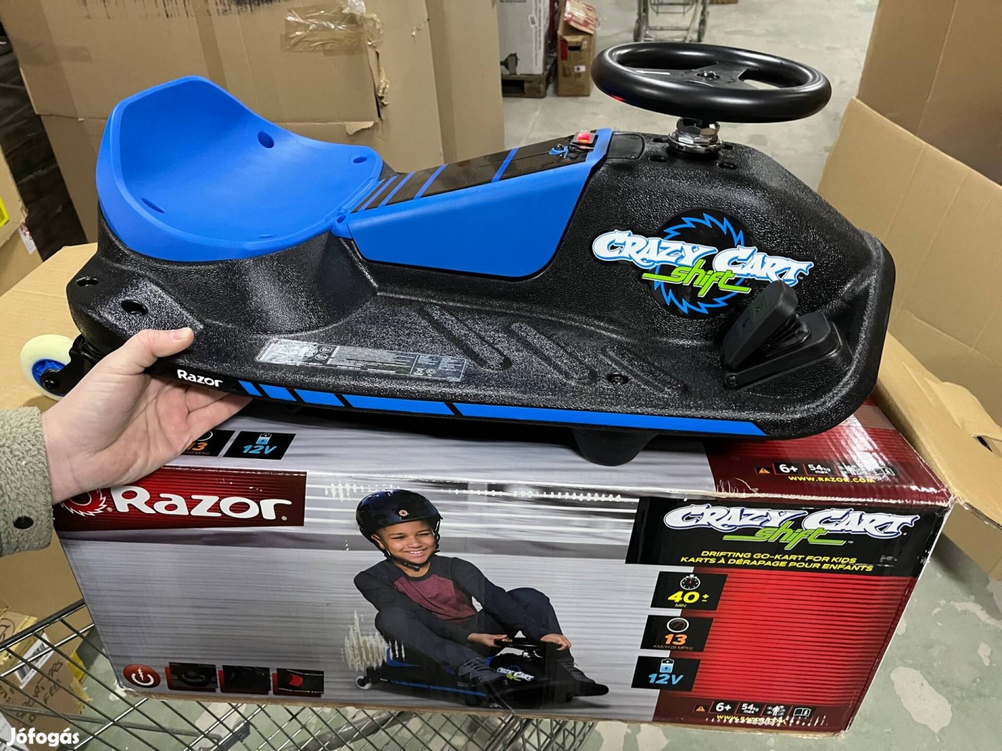 Razor crazy cart elektromos gokart