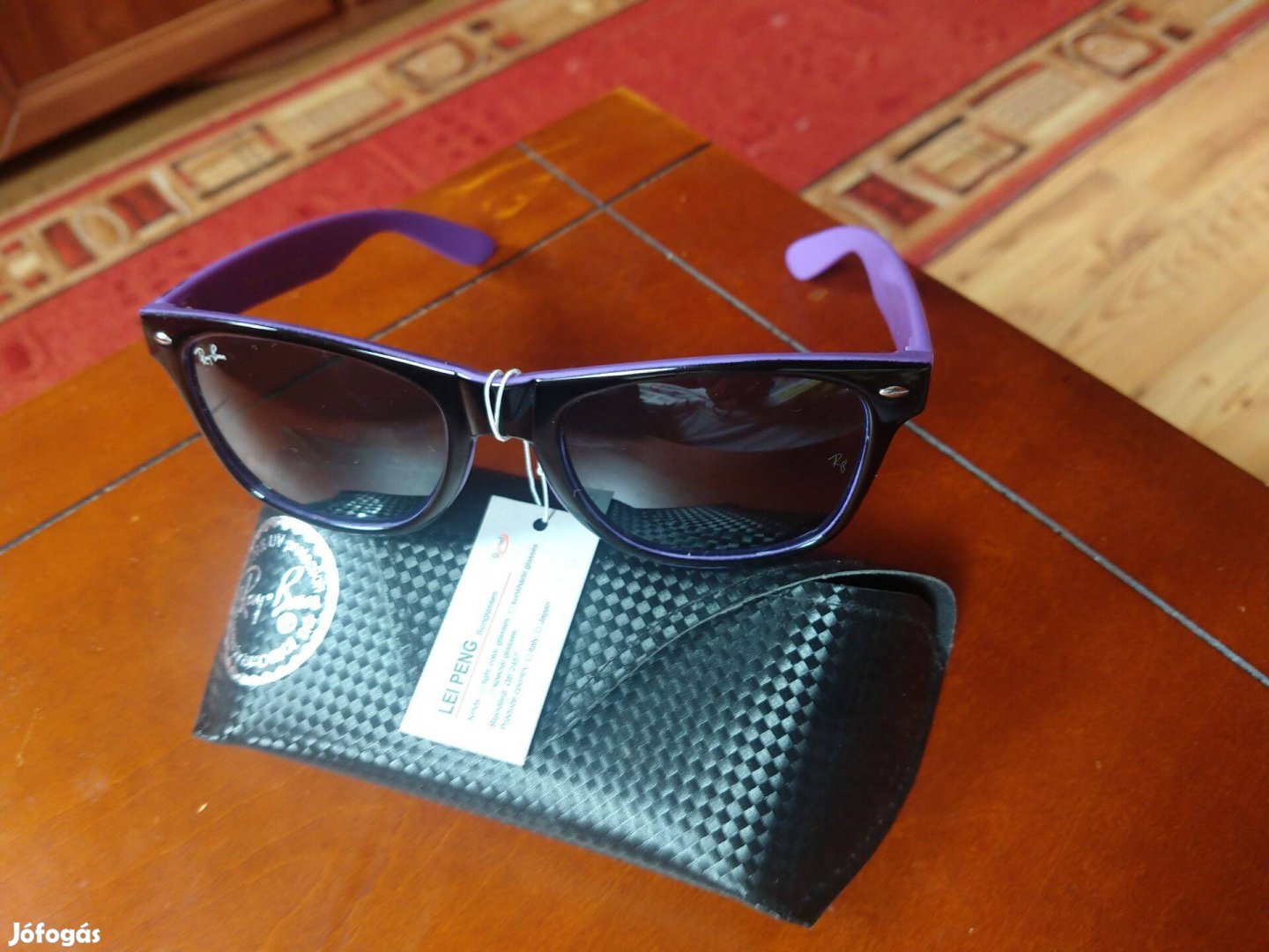 Rb wayfarer női napszemüveg retro lila