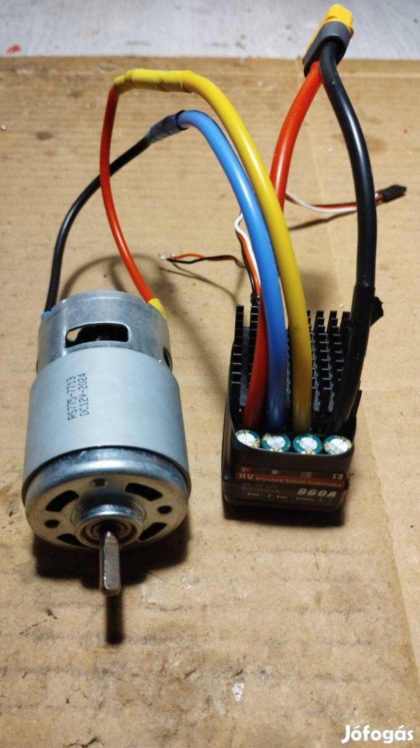 Rc Esc +775 ös 12V-os motor