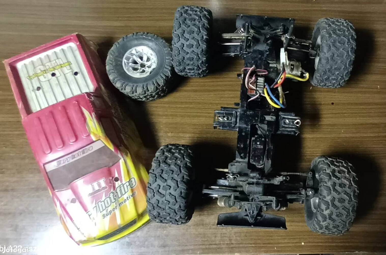 Rc tamiya TL-01 rengeteg alkatrészel