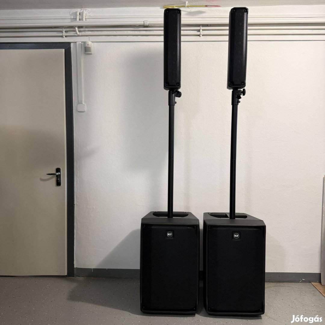 Rcf Evox J8 párban, teljes tartozékkal, huzattal