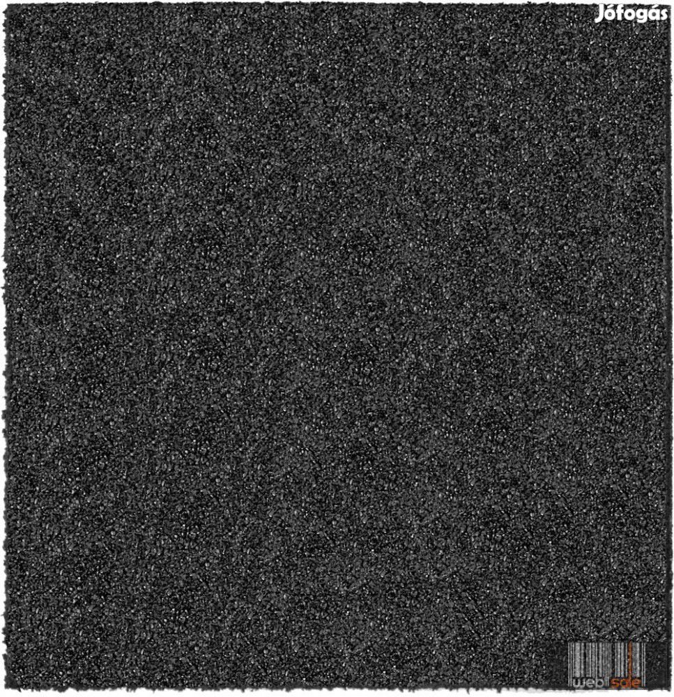 ReFlex EsésVédő Gumilap (Vastagság: 3 cm, Méret: 50X50 cm, fekete)