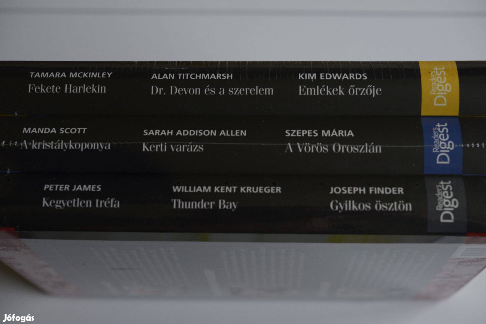Readers Digest 3db könyv 9db történet - Bontatlan, fóliás,