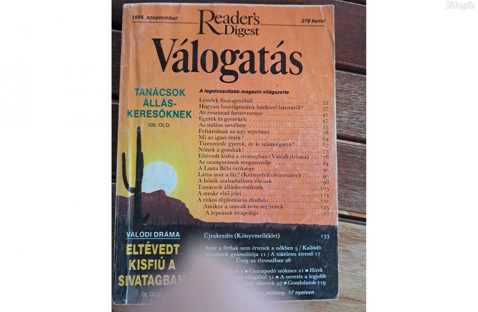 Reader's Digest Válogatás 1994 Szeptember