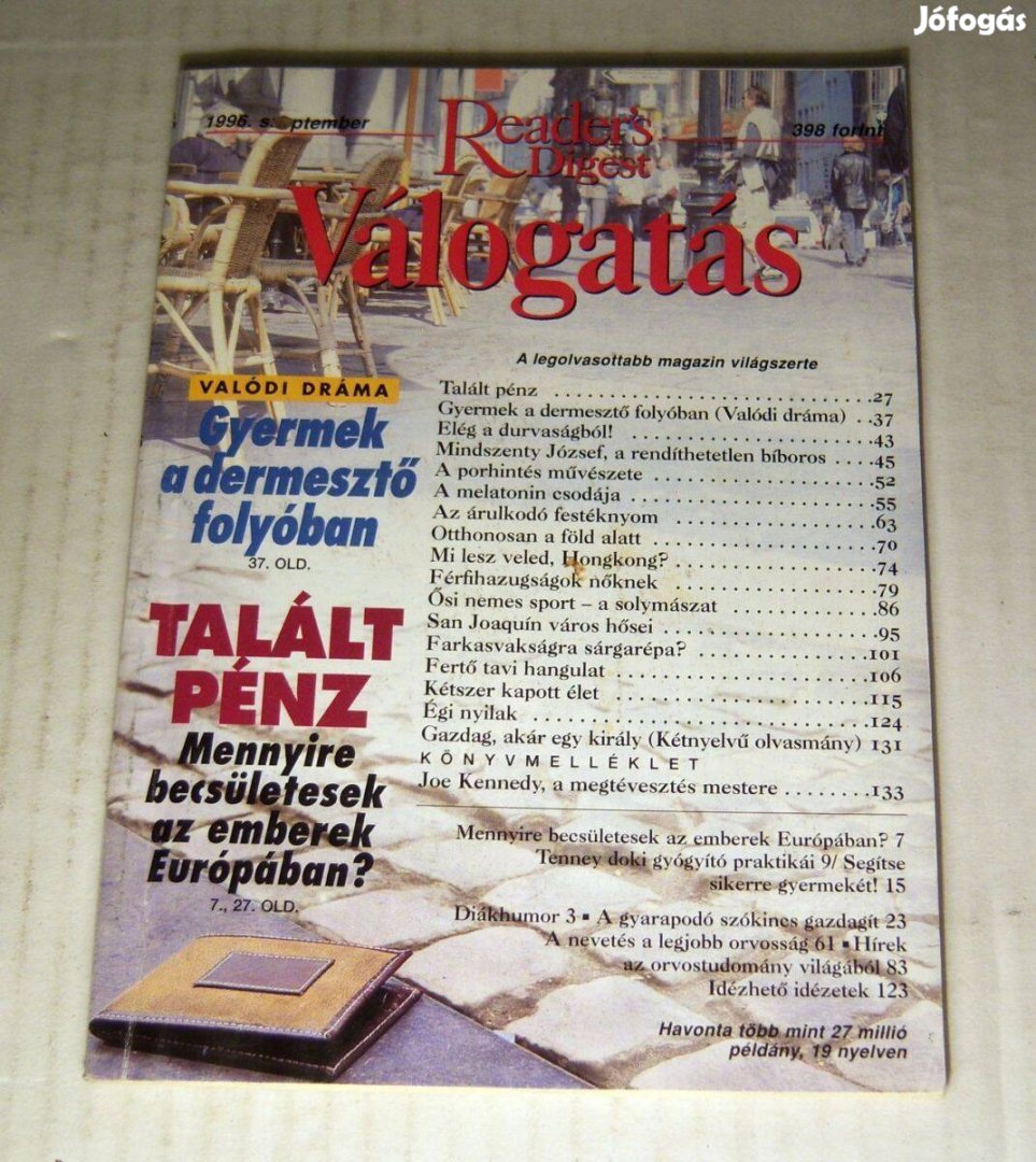 Reader's Digest Válogatás 1996/9 Szeptember (4kép+tartalom)