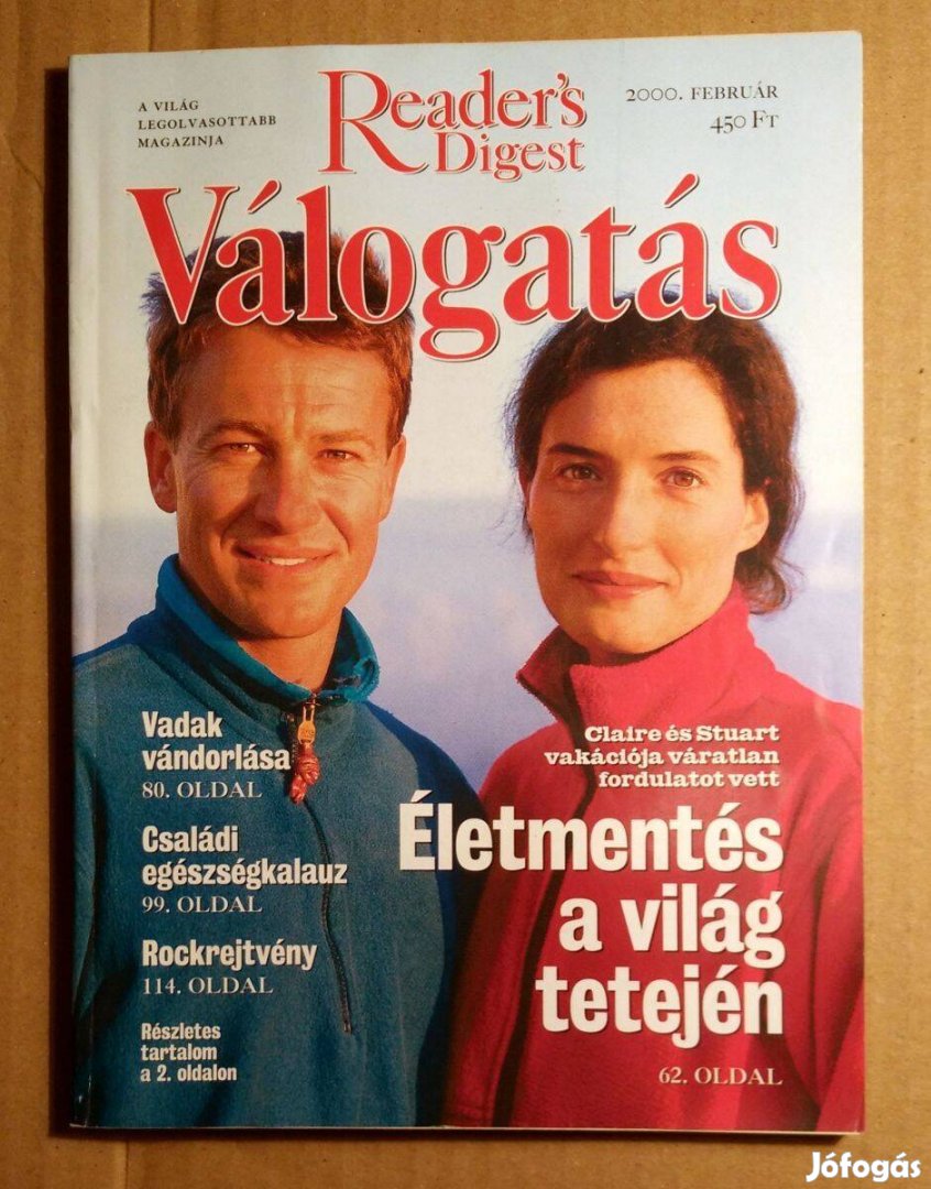 Reader's Digest Válogatás 2000/2 Február (6kép+tartalom)