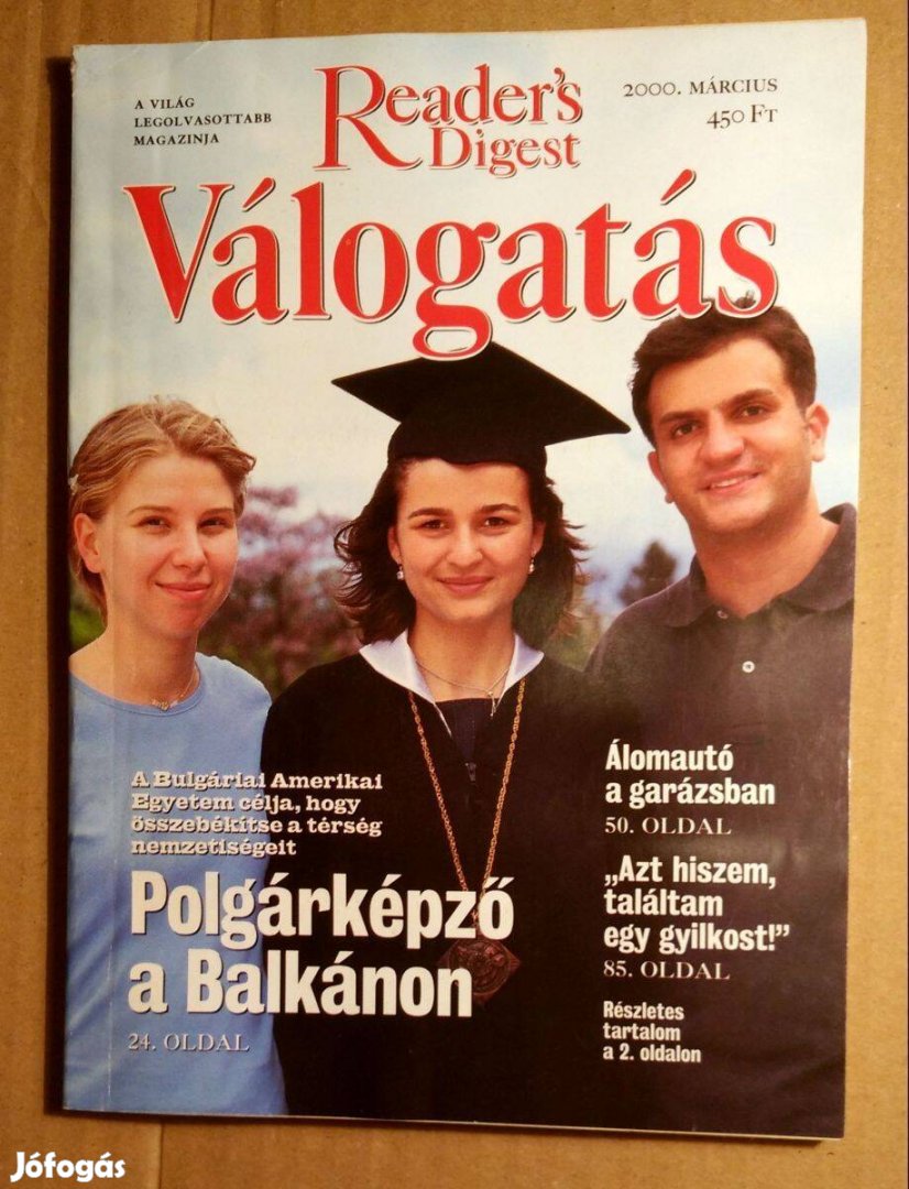 Reader's Digest Válogatás 2000/3 Március (6kép+tartalom)