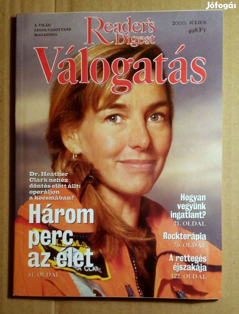 Reader's Digest Válogatás 2000/7 Július (6kép+tartalom)