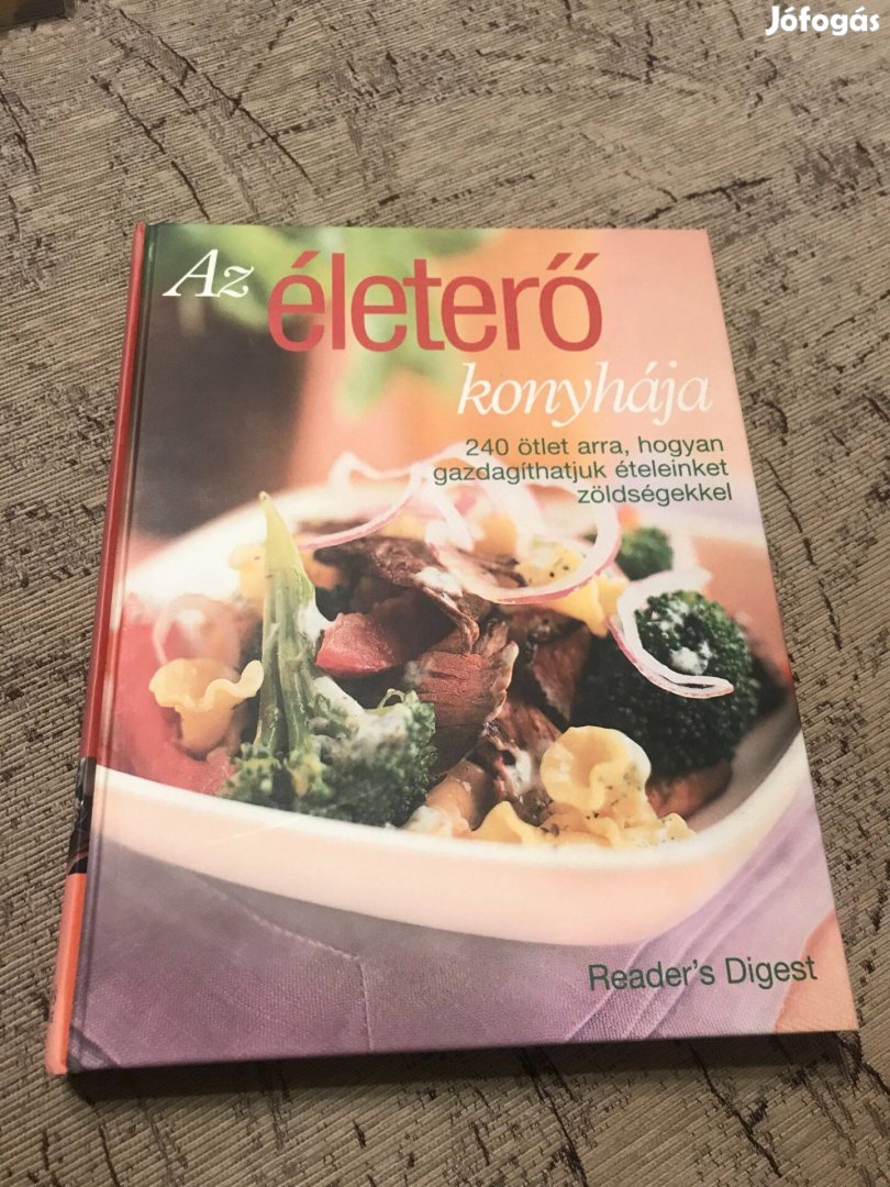 Readers Digest - Az életerő konyhája c. könyv Új!