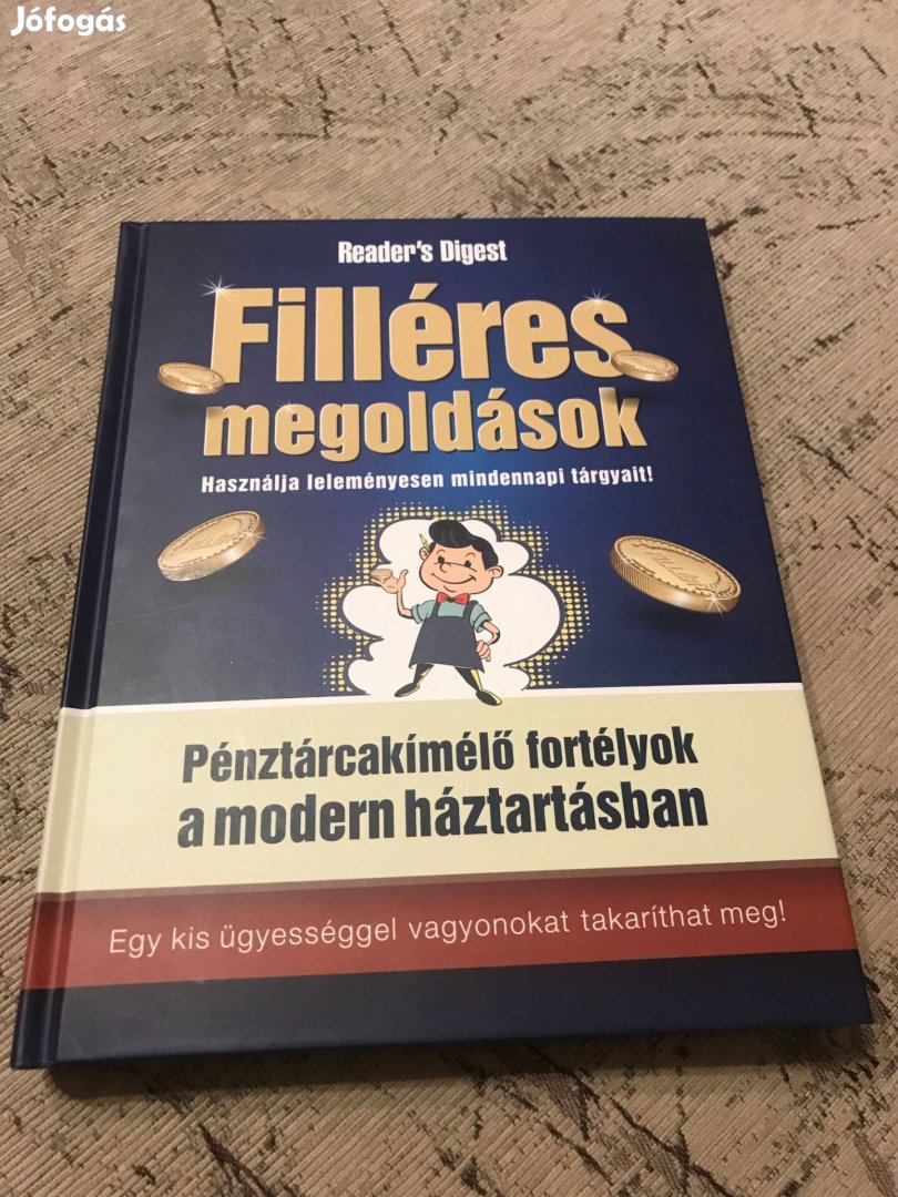 Readers Digest - Filléres megoldások c. könyv Új!