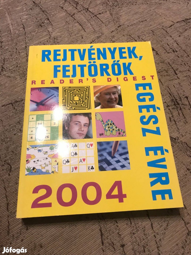 Readers Digest - Rejtvények, fejtörők egész évre 2004 c.