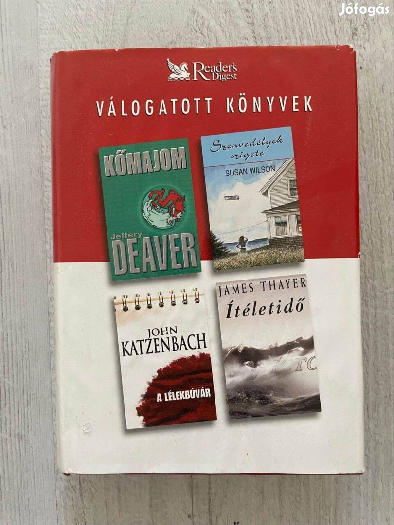 Reader's Digest - Válogatás könyvek: Kőmajom / Szenvedélyek szigete /