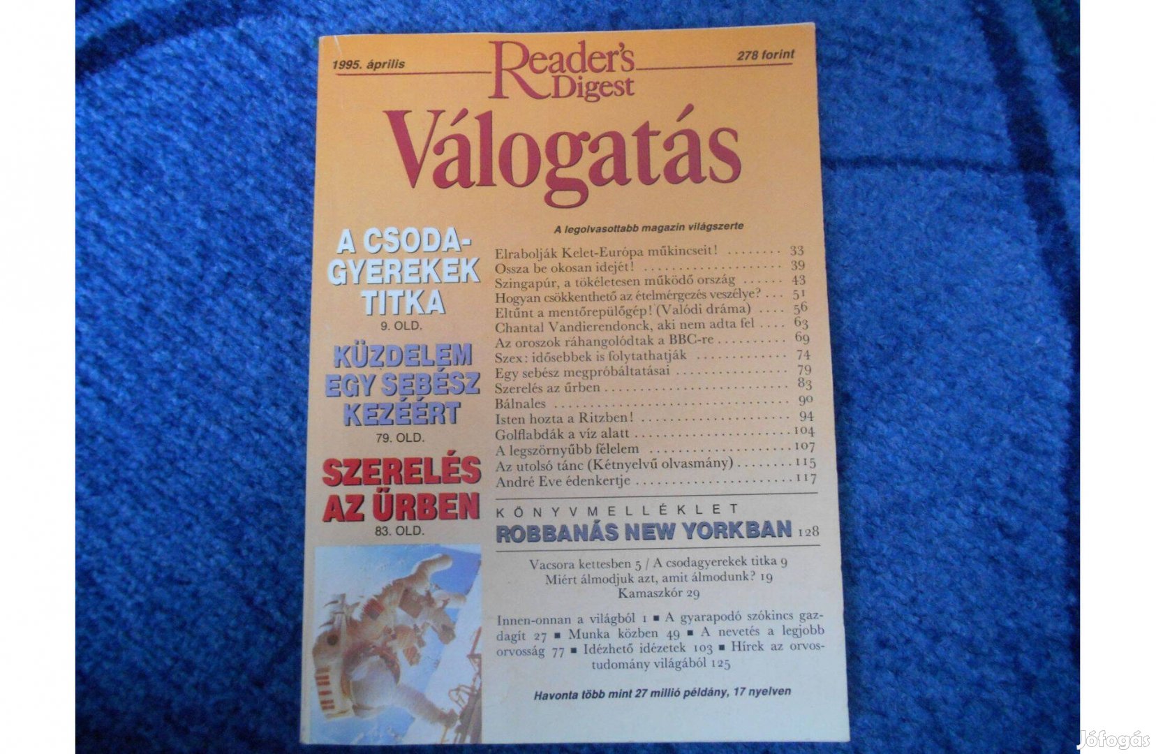 Reader's Digest magazin 1995 április
