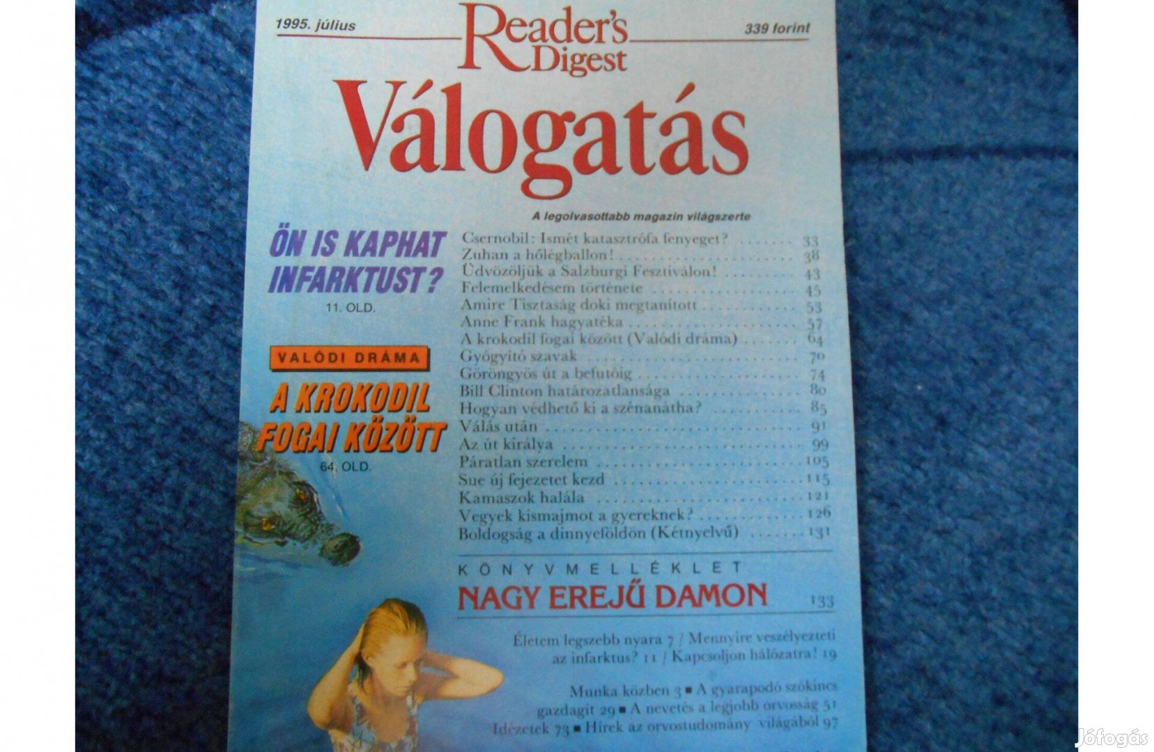 Reader's Digest magazin 1995 július