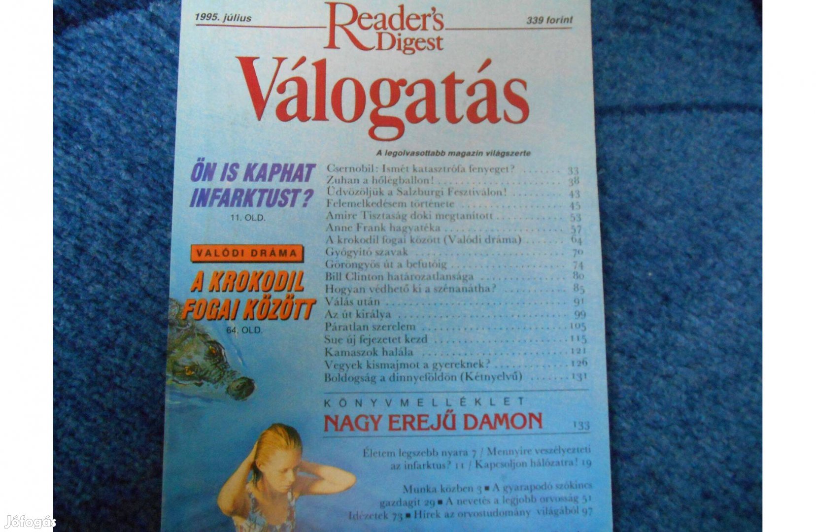 Reader's Digest magazin 1995 július