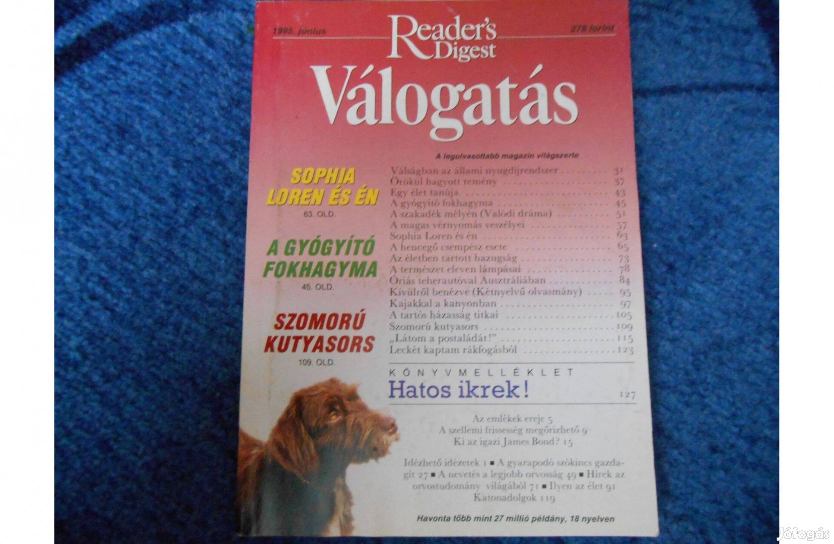 Reader's Digest magazin 1995 június