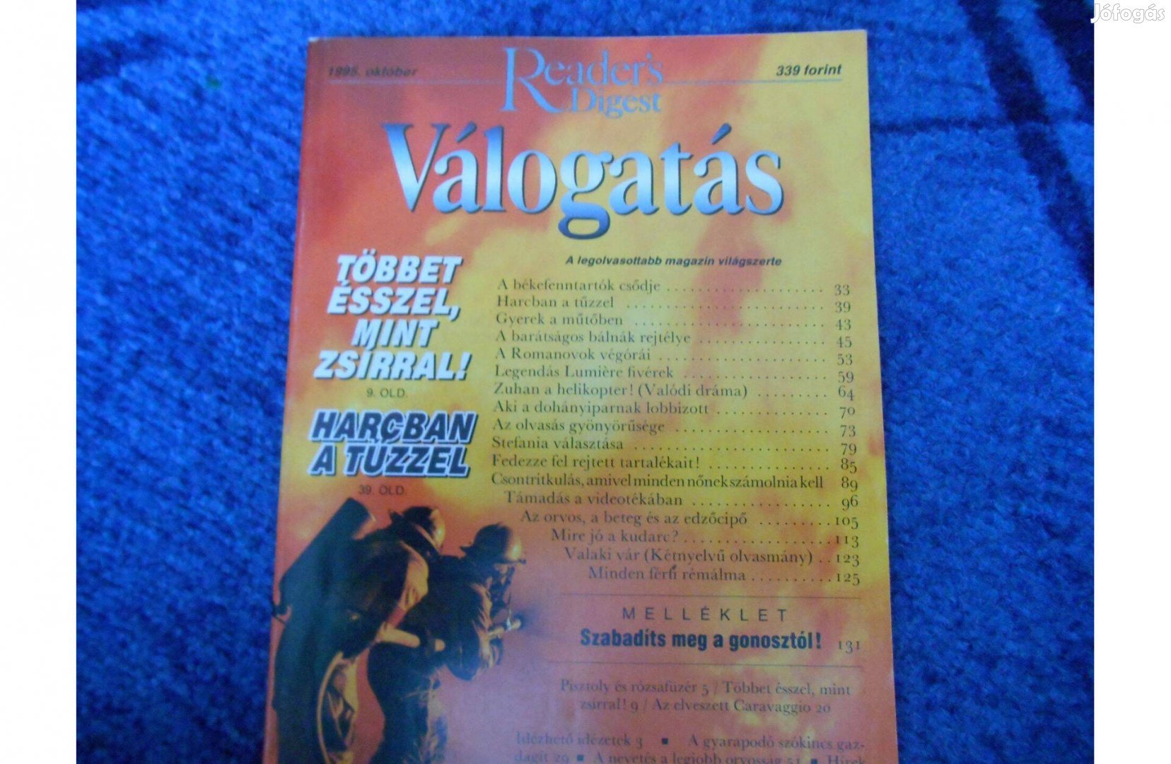 Reader's Digest magazin 1995 október