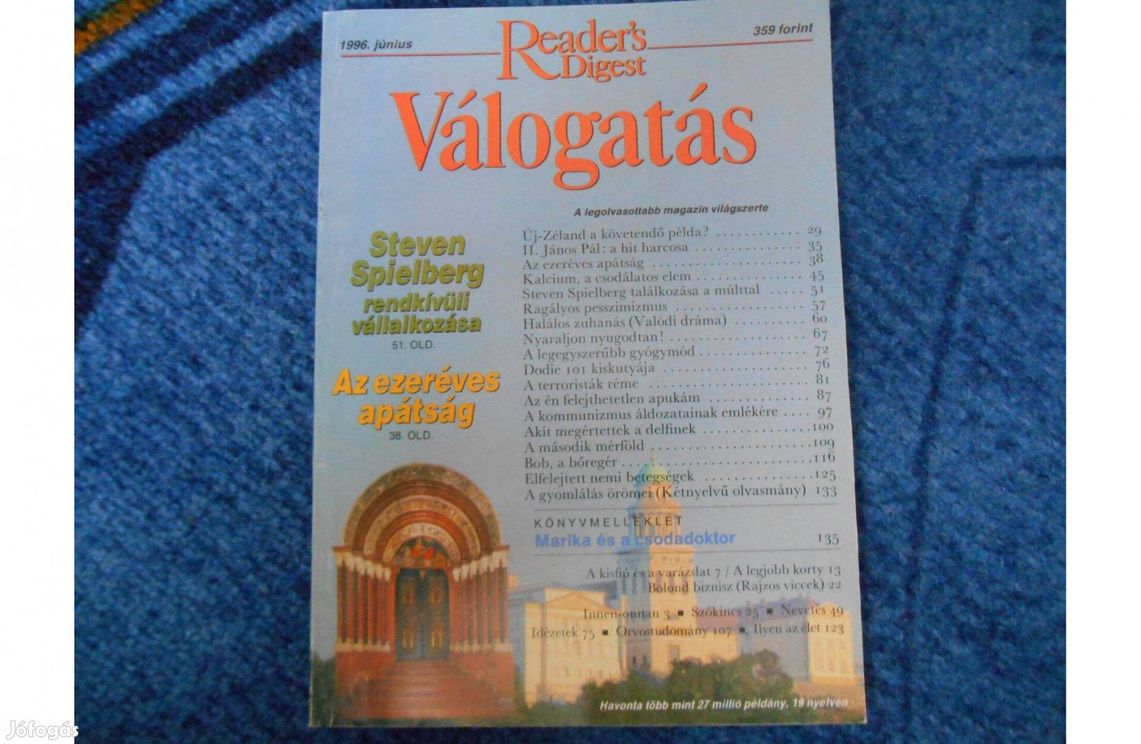 Reader's Digest magazin 1996 június